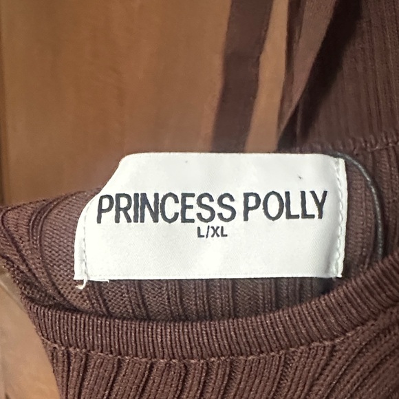 Princess Polly Chocolate Sleeveless Mini Dress - Picture 4 of 7